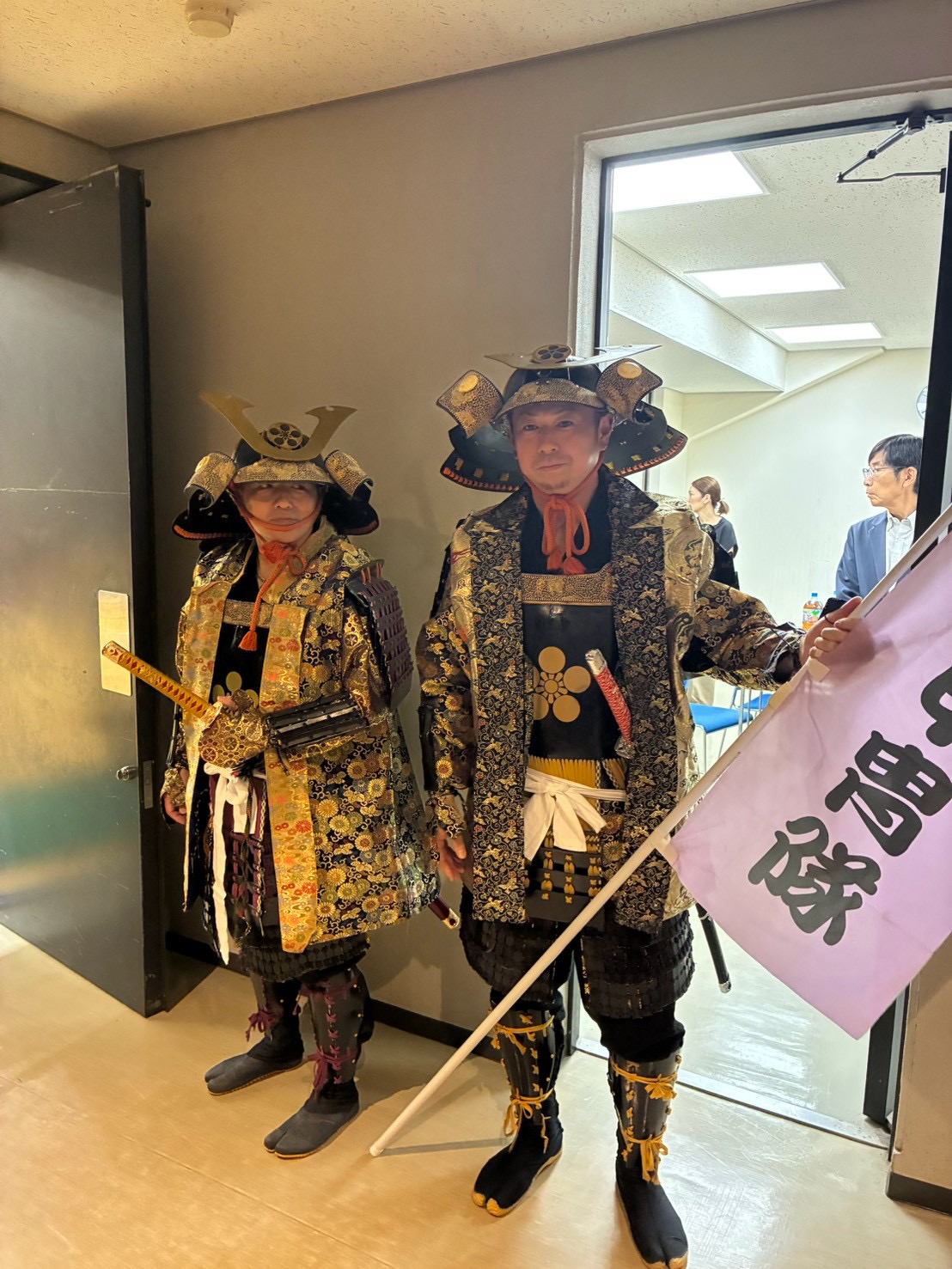侍武者の登場